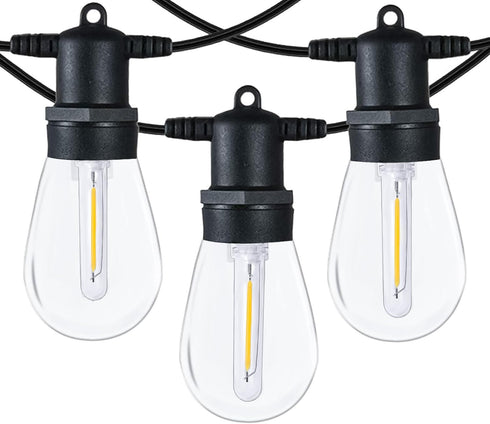 String Lights Replacement LED Bulb, 6 Pack, 2700K Warm White, S14 Shatterproof Waterproof Dimmable Light Bulb