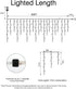 40 432 81 8 Brightown Icicle Lights for Outside, FT LED Icicle Christmas Lights Outdoor with Drops, Modes, Connectable