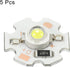 MECCANIXITY COB LED Light Chip Bead, 3W 280lm 6000-6500K, Energy Saving Bulb for Spotlight, 5 Pcs
