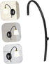 Gadpiparty Curved Lamp Stem for Wall Sconces Durable Light Fixture Rod Easy to Install Elegant Design for Bedroom