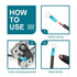 160 PCS Heat Shrink Wire Connectors, 22-10 AWG Waterproof Ring Terminals for Marine Automotive