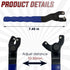 Seentech Upgraded SEWA20 Adjustable Grinder Wrench, Compatible with Makita Bosch Milwaukee Angle Grinder Power Tools -