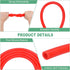 1/4"(6mm) 3/8"(10mm) 10ft(3 M METERXITY Silicone Tubing, ID x OD Silicone Rubber Vacuum Tube, M) High Temp Water Air