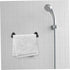 Ciieeo Wall Mounted Slipper Holder No Punching Shoe Rack for Bathroom Towel Bar Space Saving Organizer for Shoes