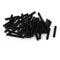 uxcell 50Pcs Black M3 x 20mm Alloy Steel Hex Socket Grub Screws, Headless Cup Point