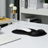 EooCoo Ergonomic Mouse Pad with Gel Wrist Rest Support, Middle Concave Design for Natural Wrist Alignment, Non-Slip