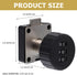 2pcs 3-Digit Combination Drawer Locks for Cabinet Doors, File Cabinets, and Bedside Lockers, Black Round Surface Safety