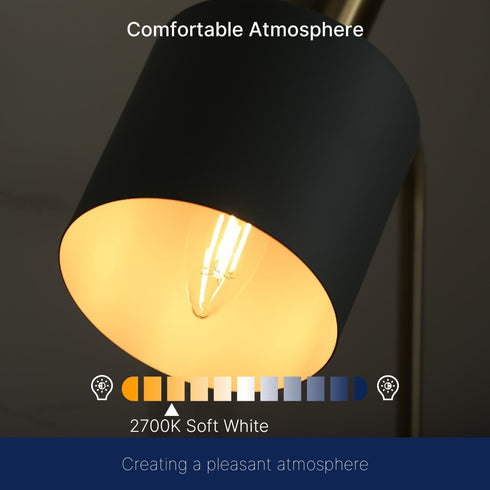B11 E12 Bulbs 60W Dimmable Bulbs, 2700K Pack 12 FLSNT LED Candelabra Equivalent, LED Candle Light Soft White (Warm