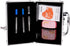 Vaultz Medicine Safe Case with Combination Lock - Pack of 3, 8.35 x 5 x 2.5, Black