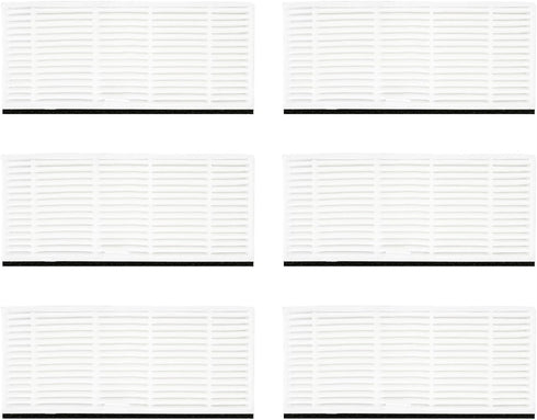 6 PCS HEPA Filter Replacement for Honiture Q6 Pro/Laresar L6 Pro Robot Vacuum Cleaner Accessories