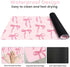 Wirfray 23.6" 11.8" Pink Mouse Pad, Pink Desk Mat Bows Laptop Pad Computer Mat, Gaming Keyboard and Mouse Pad Non-Slip