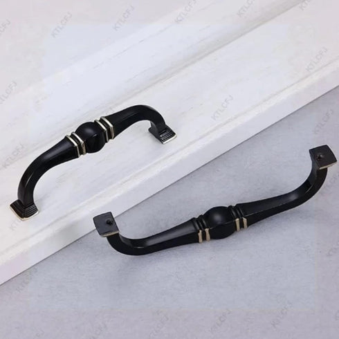 Aoleegatt European Square Handle Modern Minimalist Bedside Cabinet Wardrobe Door Wine Cabinet Drawer