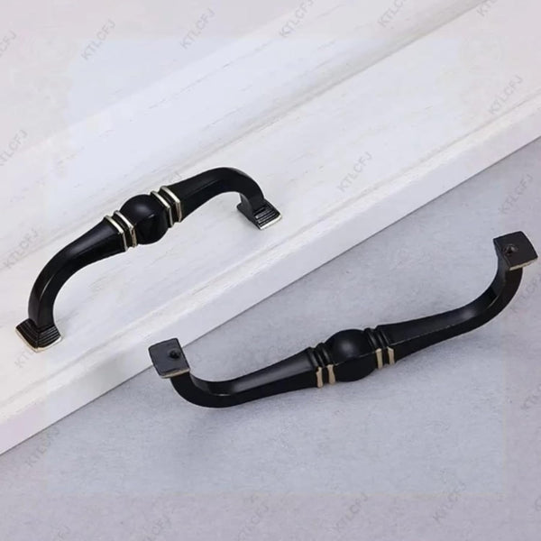 Aoleegatt European Square Handle Modern Minimalist Bedside Cabinet Wardrobe Door Wine Cabinet Drawer