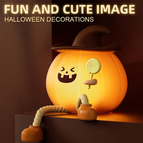 Generic Personalized Pumpkin Night Light for Kids,Aesthetic Cool Weird Cute Stuff Things Kawaii Gift,Nursery Baby