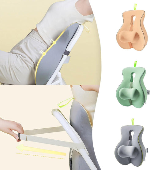 Mazulora Lumbraze Lumbar Support Cushion, Lumbraze Orthopedic Lumbar Seat Cushion for Chair, Office Chairs, Gaming