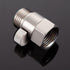 XVL Shower Head Shut-Off Valve, Solid Brass 2 Pieces, Brushed PT02C