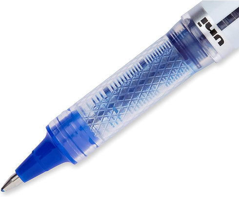 Uni-Ball Vision Elite Stick Rollerball Pen - 0.8mm Bold Point, Blue Ink, 12-Count