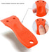 FOSHIO 2PCS Orange Plastic Razor Blade Scraper Tool with 100PCS Blades for Sticker and Adhesive Removal