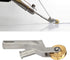 Floor Welding Nozzle Round Mouth Hot Air Gun Tips for PVC Flooring Welder Heating Torch Accessory