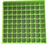 Polycarbonate CryoBox Vial Rack, 81 Place (9 x 9 Array) - Blue/Green/Red/Yellow (Pack of 4)