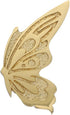 Butterfly Cabinet Drawer Pulls Brass Right-Hand Decorative Drawer Handles for Kitchen Cabinet Door Dresser Bedside