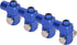 Pneumatic Tool Adapter, 4Pcs 360 Degree Air Hose Connector, 1/4in NPT Swiveling Air Fitting