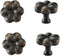 SANCHAKOU Brass Drawer Knob 2 Pack Shoe Cabinet Bedside Table Handle Wardrobe Cabinet