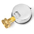 MEANLIN MEASURE 0~100Psi Stainless Steel Frame, 3/4" Female 2.5" FACE DIAL Liquid Filled Pressure Gauge