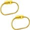 Towel Bar and Hand Towel Ring, Self Adhesive Stainless Steel Holder, No Drilling, 2 Pack, Gold