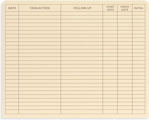 Blue Summit Supplies 50 Project File Folders, Reinforced Straight Cut Tab, 2 Inch Expansion Pocket, Manila, 50 Pack