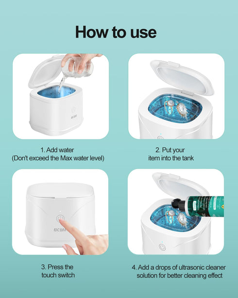 (8.5 oz) Ultrasonic Jewelry Cleaner Solution, Jewelry Cleaner Great for Use in All Ultrasound Machines, Eyeglass