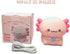 DEALFUN Axolotl Cute Cartoon Nursery Night Lights, Animal Design Safe Silicone Soft LED Nursery Lamp for Toddler Room
