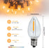 Bulb C7 E12 Bulbs Bulbs, 0.6 7W Bulb, 2200K, Bulb, 50 Pack LED Night Light LED Candelabra Light Watt Equivalent