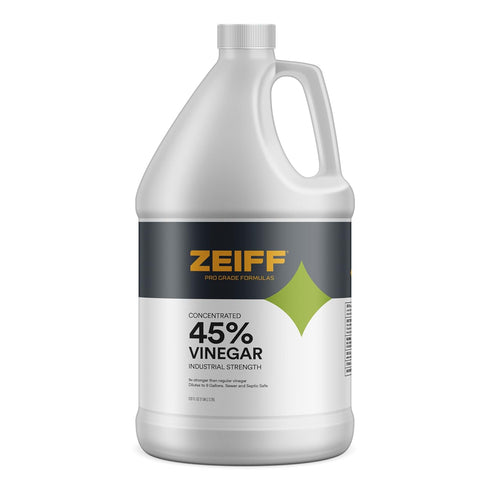 Zeiff 45% Vinegar - Industrial Cleaning Vinegar for Home & Laundry, Horticultural Vinegar Concentrate, 1 Gallon