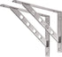 YUMORE Shelf Bracket 12", Stainless Steel Heavy Duty L Shaped Brackets Wall