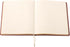Eccolo Large Lined Journal Notebook, Flexible Cover, 256 Ruled Ivory Pages, Desk Size for Work or School (Burgundy)