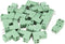 uxcell 20 Pcs 5.08mm 2P Right Angle Pluggable Screw Terminal Block, 300V, 10A
