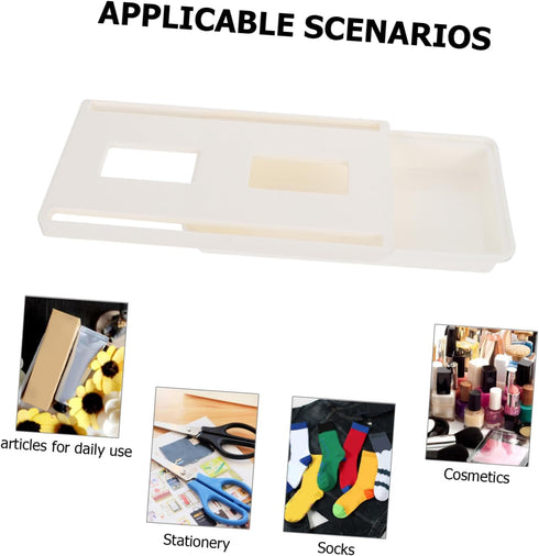 OSALADI Under Desk Organizer for Efficient Office Storage
