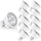 5W MR16 LED Landscape Light Bulbs, Low Voltage 12V, 50W Halogen Replacement, Daylight White 4000K, Pack of 10