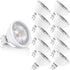 5W MR16 LED Landscape Light Bulbs, Low Voltage 12V, 50W Halogen Replacement, Daylight White 4000K, Pack of 10