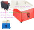 3 Pin 2 Position Red Lighted Rocker Switch for Desktop Grinder, Electric Fireplaces, Household Appliances, Lawn Mower
