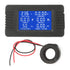 Oumefar PZEM-022 LCD Digital Display Power Energy Panel, Digital AC KWh Tester Volt Amp Meter