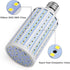 60W LED Corn Light Bulb, Large Mogul E39 Base, 6000-Lumen, 6500K Daylight Cool White for Large Area Lighting