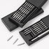 Black 25In 1 Screwdriver Set, Precision Magnetic Screw Driver Bits Mini Tool Case for Smart Home PC Phone Repair