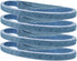 1/2 Inch X 18 Inch Sanding Belts - 4 each of 40/60/80/120 Grits, Zirconia Sanding Belts for Woodworking, Metal Polishing