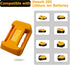 2Pack USB Charger Adapter for Dewalt 20V 60V Battery, USB-A & USB-C Fast Charge Ports, Adapter Only