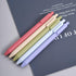 Kaco Pack of 5 Pieces Colored Ink Pens - Retractable Cute 0.5mm Fine Point Pens for Note Taking