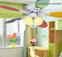 12 inch Ceiling Fan Pull Chain with Father Christmas Charm Pendant, Fan Danglers Chain Extender for Light Decoration