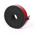 WochiTV Adhesive Solid Rubber Strips, 1" Wide x 1/16" Thick x 180" Long for DIY Insulation