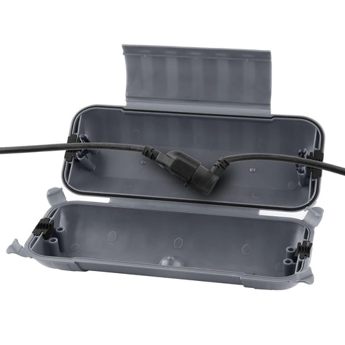 RESTMO Outdoor IP44 Waterproof Electrical Box, Weatherproof Extension Cord Cover for Power Connections